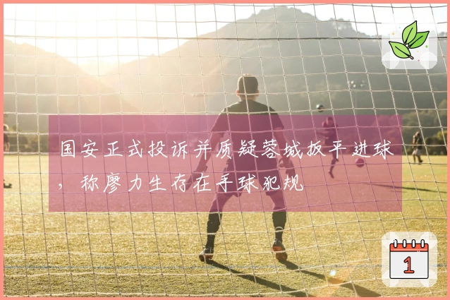 国安正式投诉并质疑蓉城扳平进球，称廖力生存在手球犯规